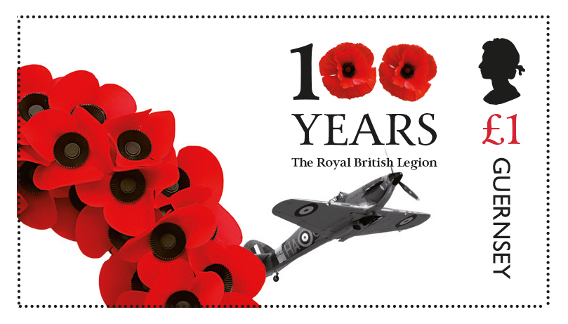 Guernsey releases second stamp in series commemorating 100th Anniversary of The Royal British Legion
